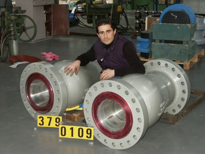 Axial Flow check valves class 900 12 inches
