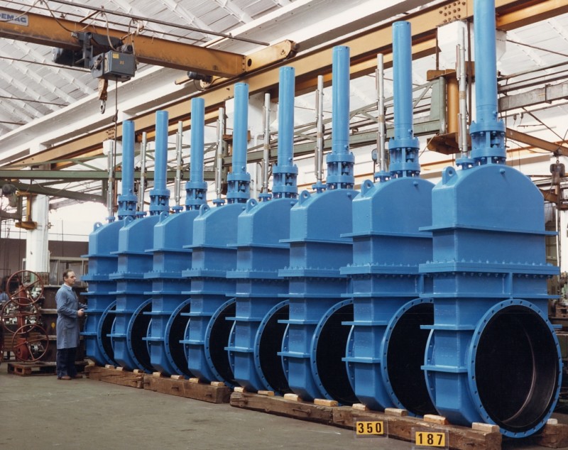 Gate valves parallel slide PN6 DN 1000