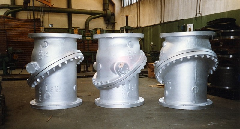 Tilting check valves class 600 24 inches
